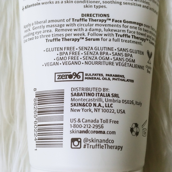 Skin & Co Truffle Therapy Exfoliating Face Gommage - Picture 11 of 14